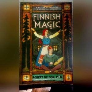 Vintage Finnish Paperback Book of Magic by Nelson, Robert